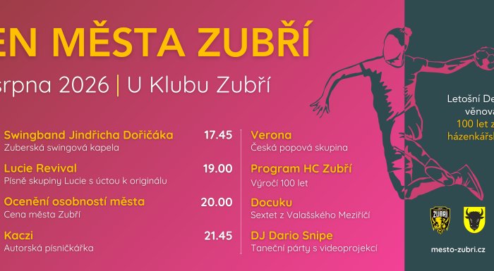 Den města Zubří 2026