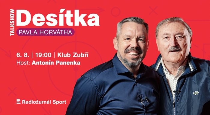 Legendární Desítka Pavla Horvátha míří do Zubří! Dorazí i Panenka a Kadlec