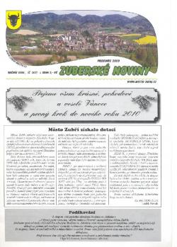 Zuberské noviny 2009 Prosinec