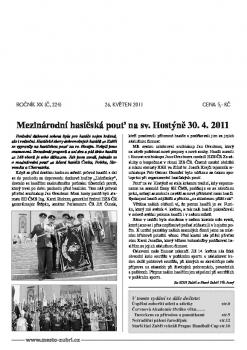 Zuberské noviny 2011 Květen