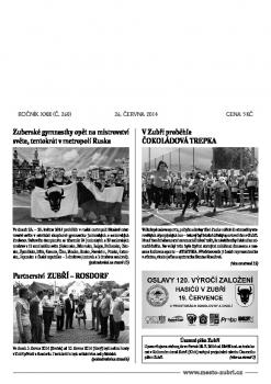 Zuberské noviny 2014 Červen