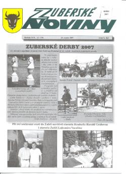Zuberské noviny 2007 Srpen