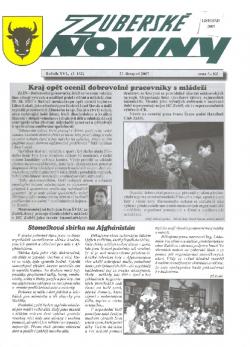 Zuberské noviny 2007 Listopad