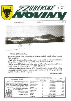 Zuberské noviny 2004 Leden