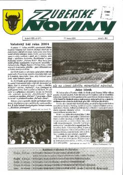 Zuberské noviny 2004 Únor