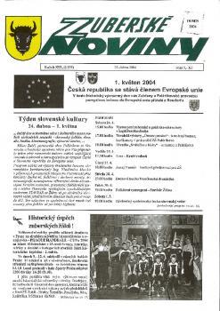 Zuberské noviny 2004 Duben