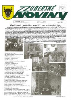 Zuberské noviny 2004 Červenec