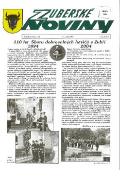 Zuberské noviny 2004 Srpen
