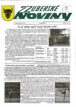 Zuberské noviny 2004 Září