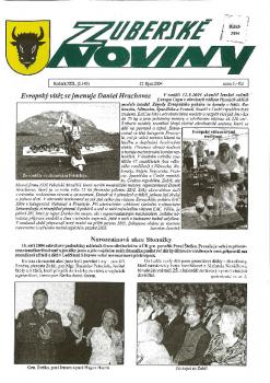 Zuberské noviny 2004 Říjen