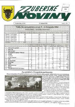 Zuberské noviny 2004 Listopad