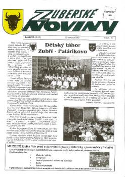 Zuberské noviny 2003 Červenec