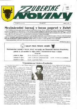 Zuberské noviny 2002 Září