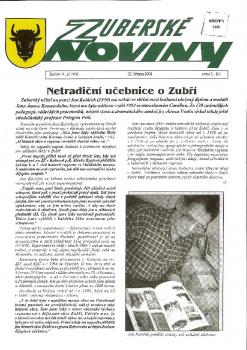 Zuberské noviny 2001 Březen