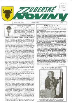 Zuberské noviny 1999 Leden