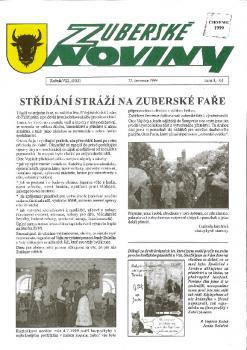 Zuberské noviny 1999 Červenec