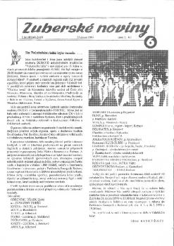 Zuberské noviny 1993 Únor