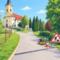 Informace k opravě cesty ke kostelu