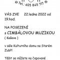 Posezení s Cimbálovou muzikou