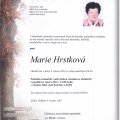 Marie Hrstková