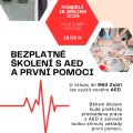 Bezplatné školení AED a první pomoci
