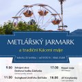 Metlářský jarmark a kácení máje 2026